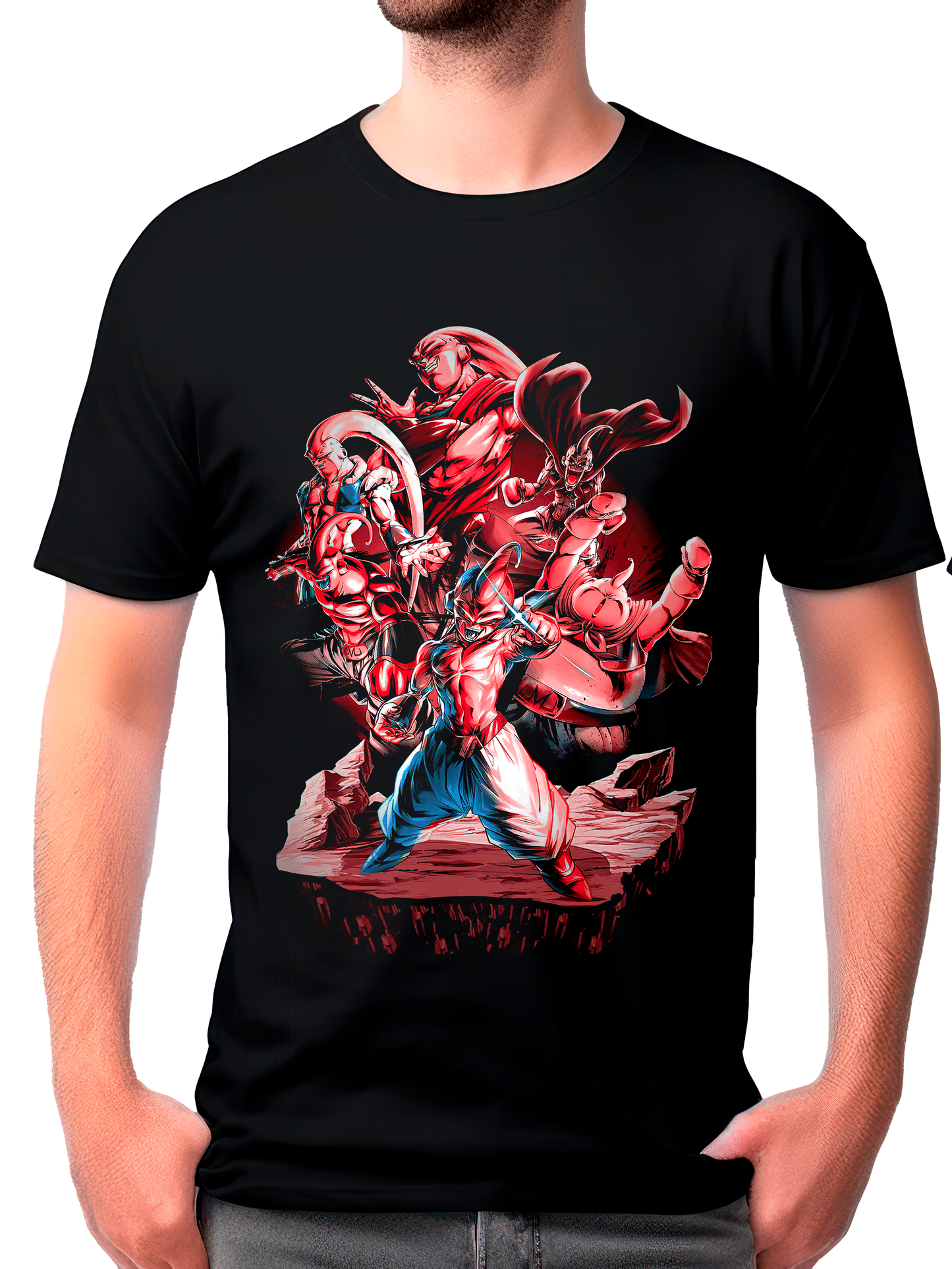 camisa majin bu (dragon ball z)