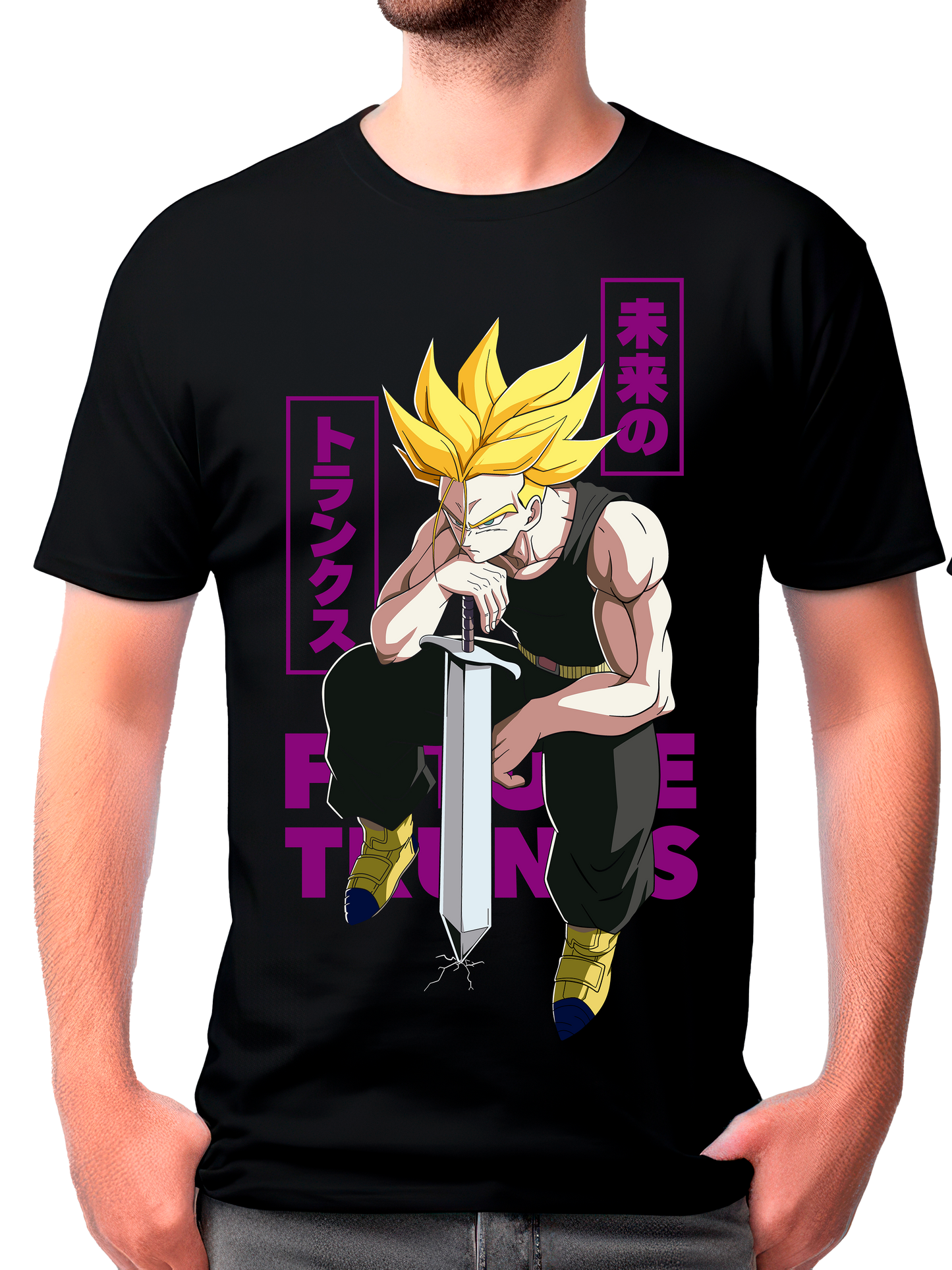 camisa trunks (dragon ball z)