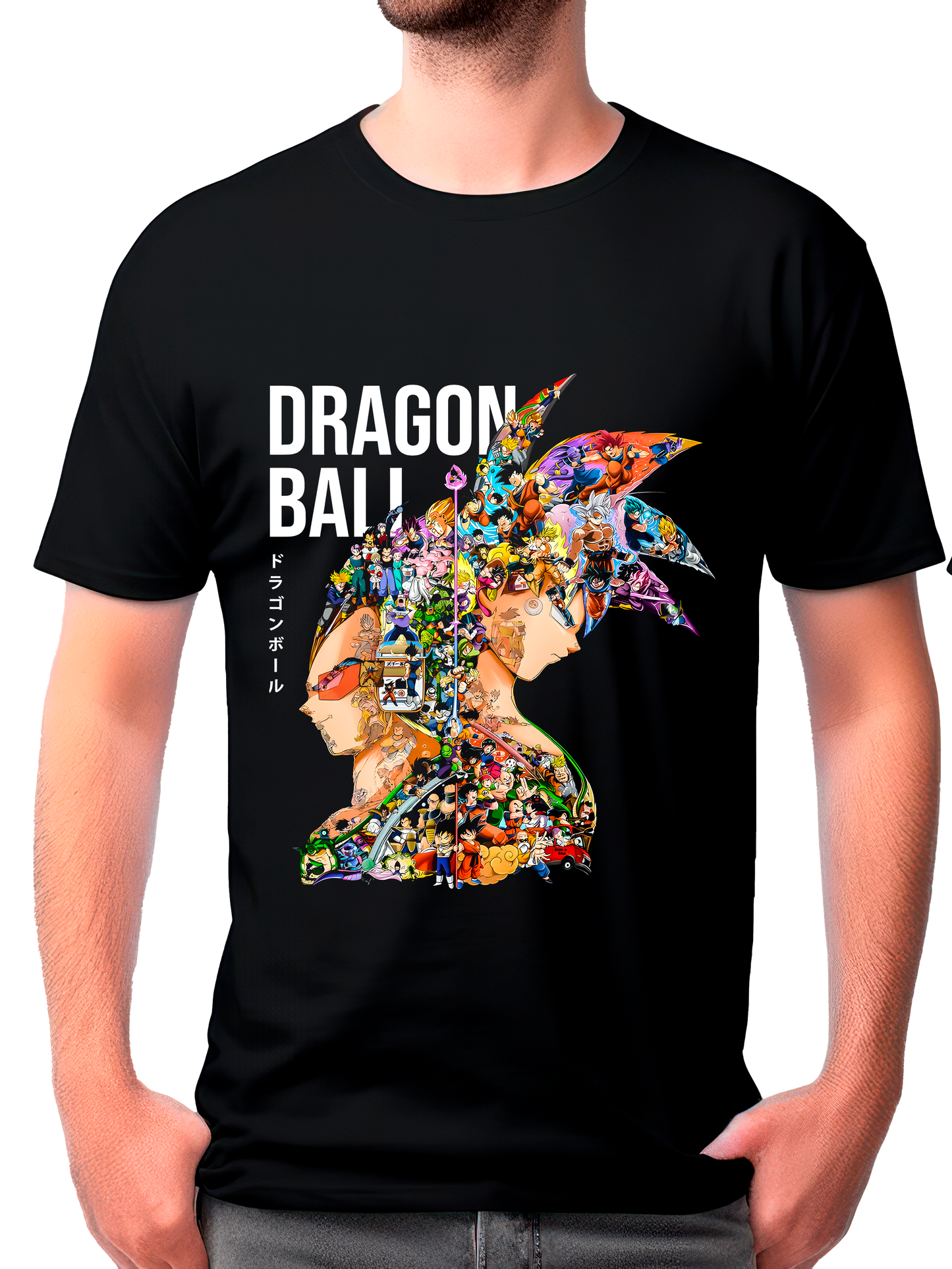 camisa goku y vegeta (dragon ball z)