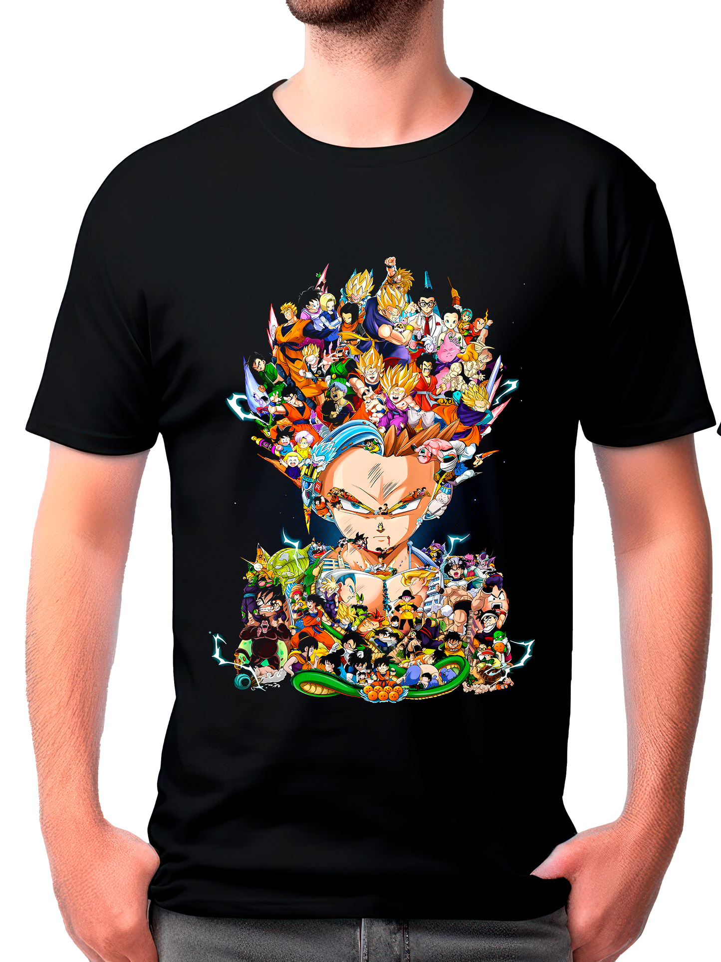 camisa gohan (dragon ball z)