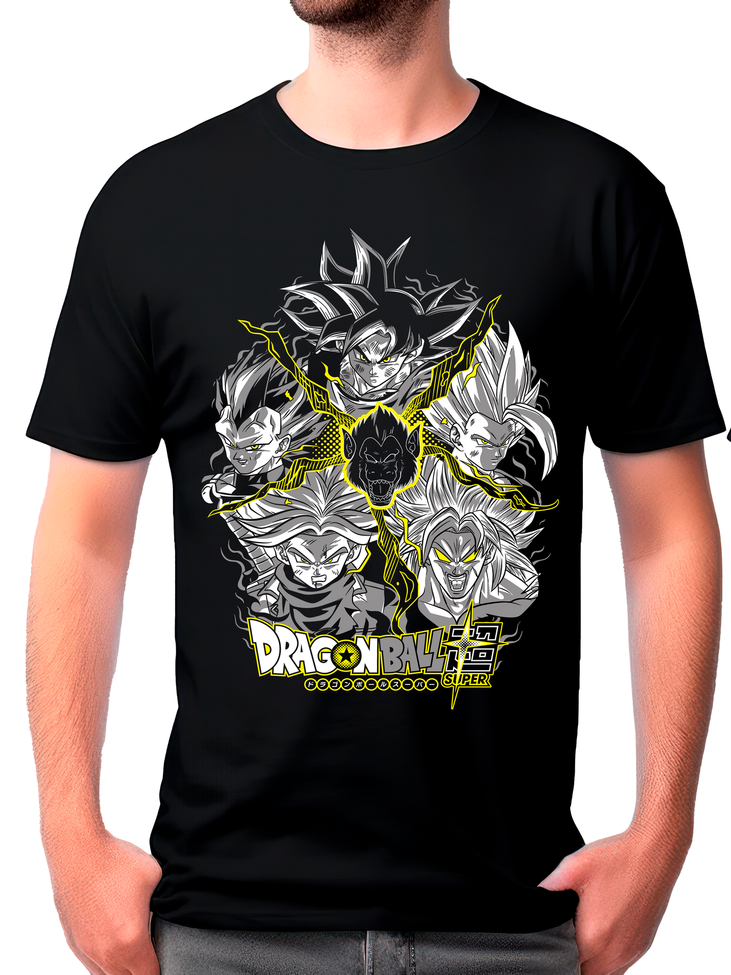 camisa goku,vegeta,gohan,broly y trunks(dragon ball z)
