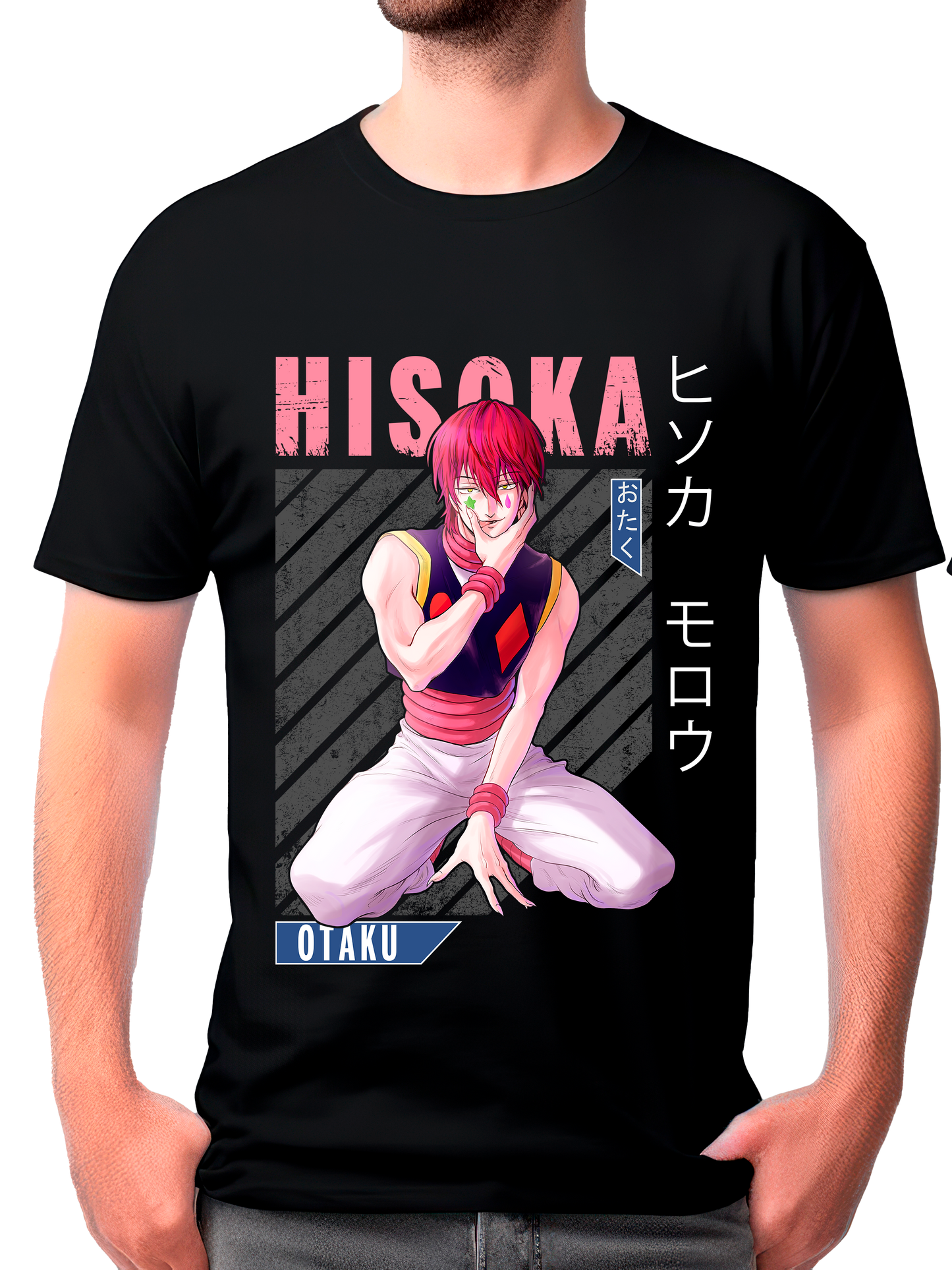 camisa hisoka (hunter x hunter)
