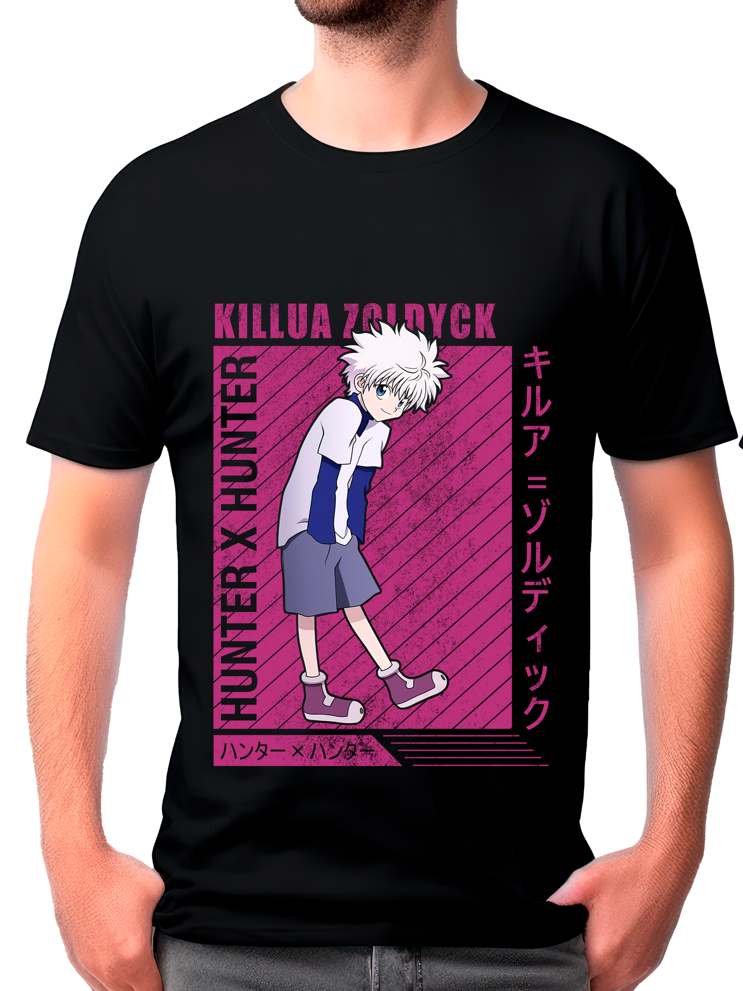 camisa killua (hunter x hunter)