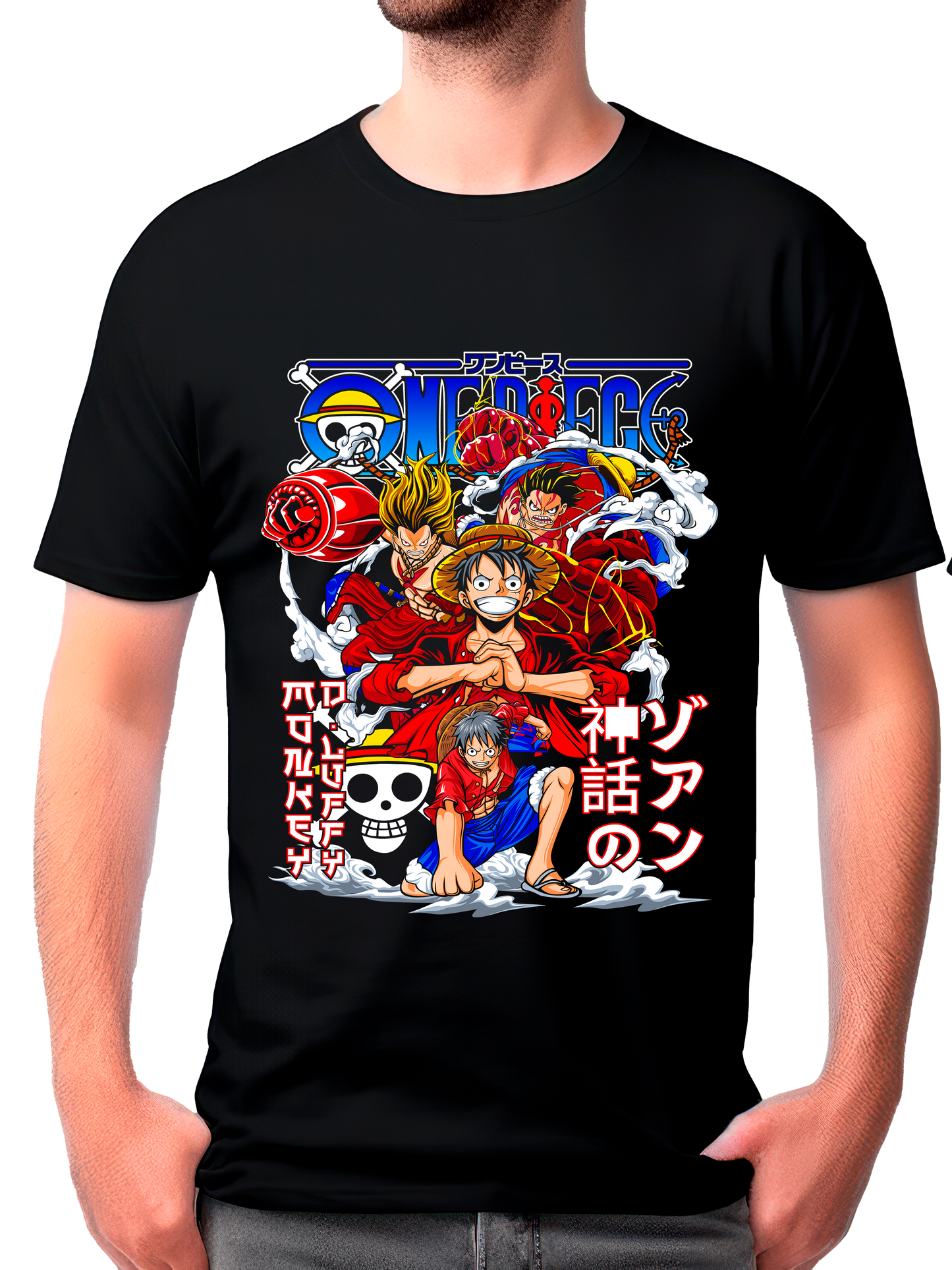 camisa luffy (one piece)