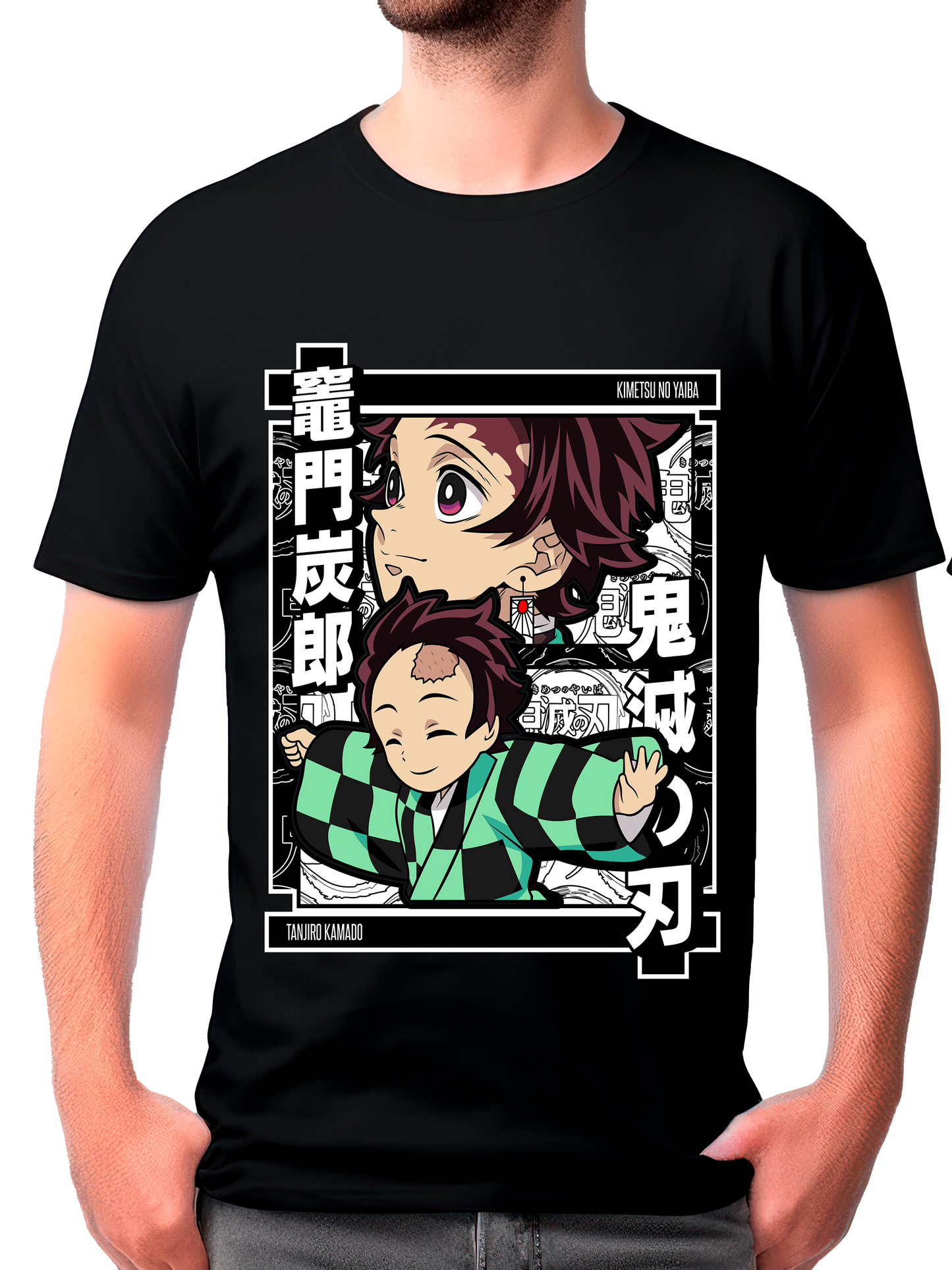 camisa tanjiro kamado (demon slayer )