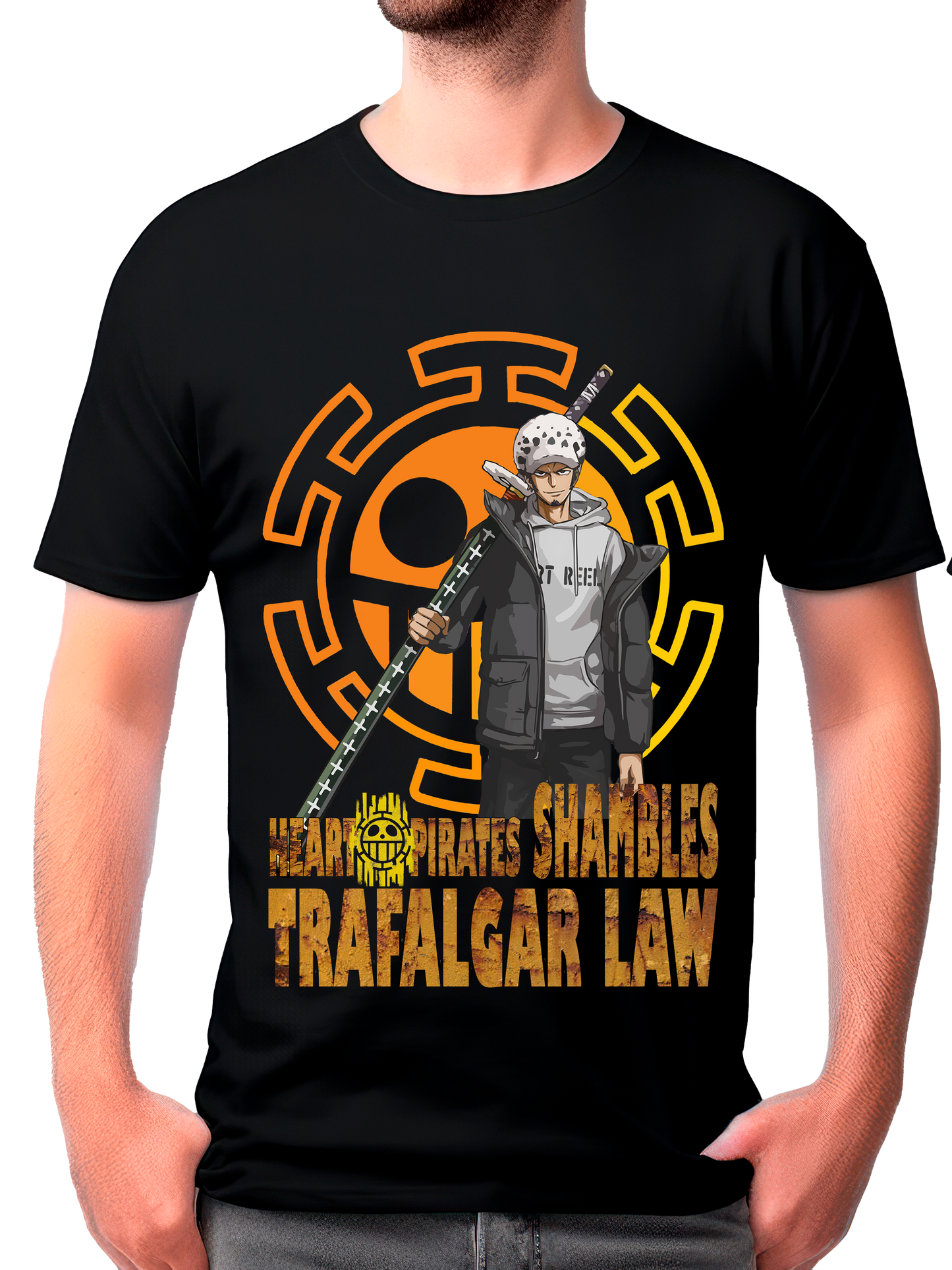 camisa trafalgar law (one piece)