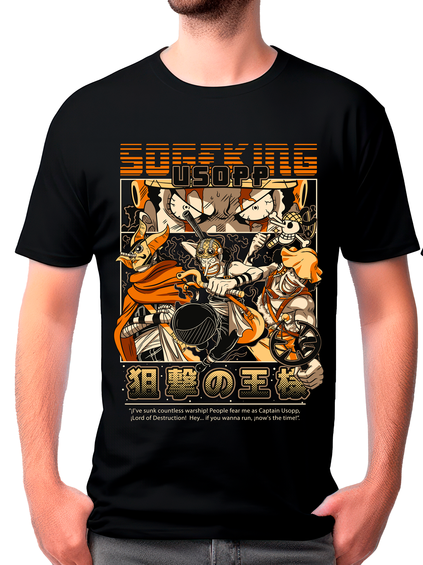 camisa usopp (one piece)