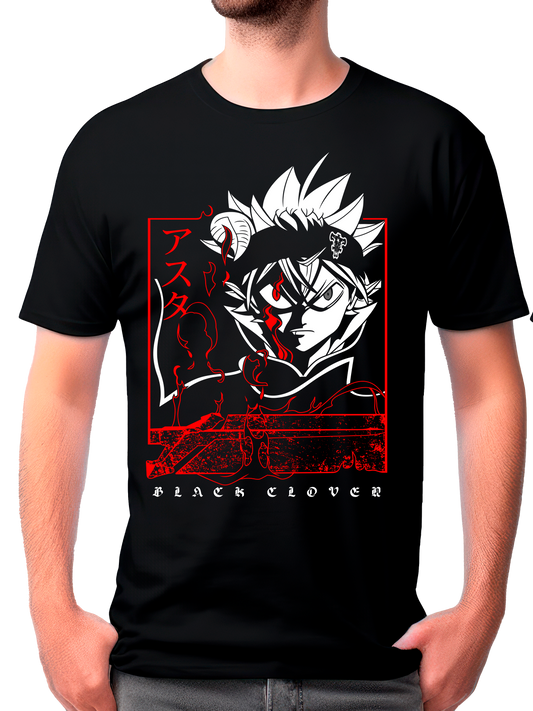 camisa asta (black clover)