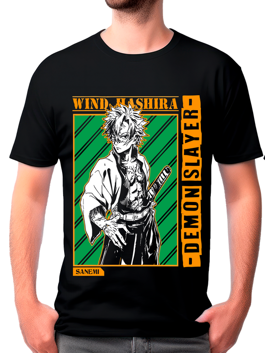 camisa sanemi shinazugawa (demon slayer)