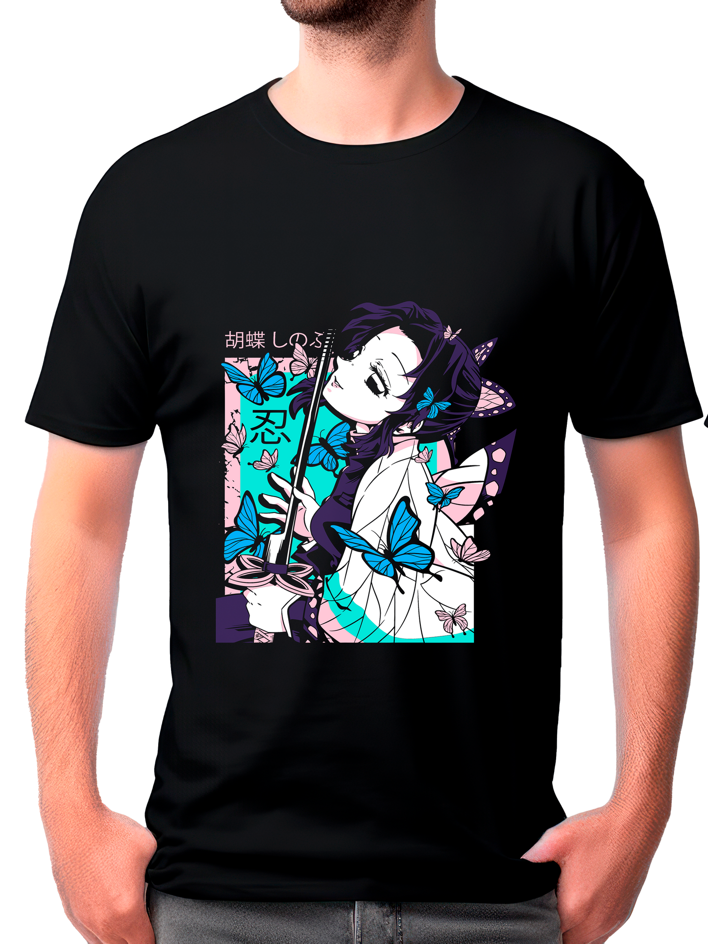 camisa shinobu kocho (demon slayer)