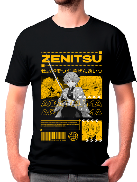 camisa zenitsu agatsuma (demon slayer)