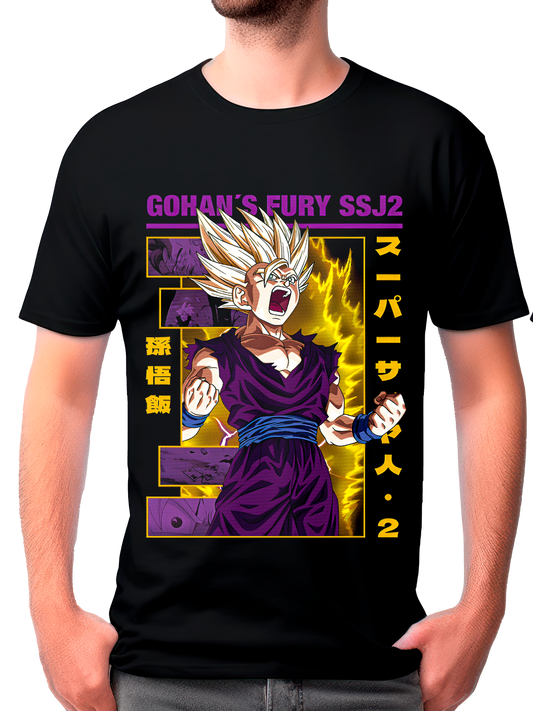 camisa gohan super Saiyajin 2 (dragon ball z)