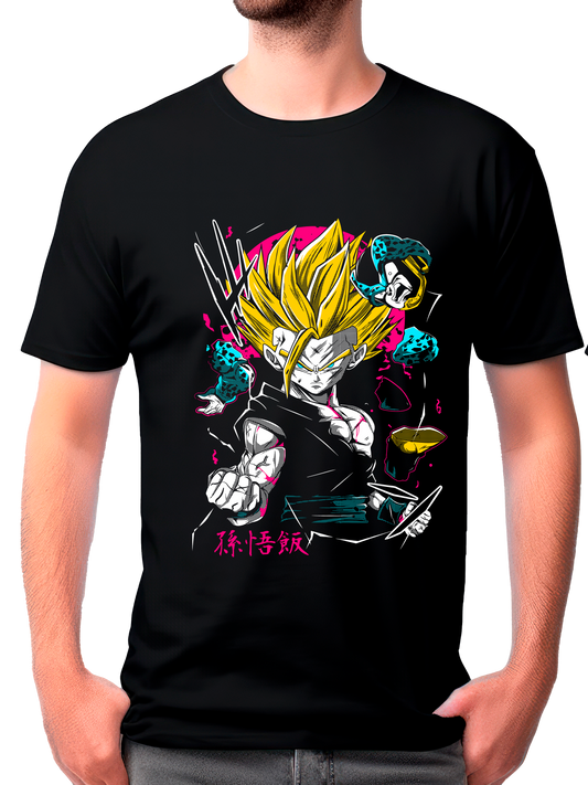 camisa gohan super Saiyajin 2 (dragon ball z)