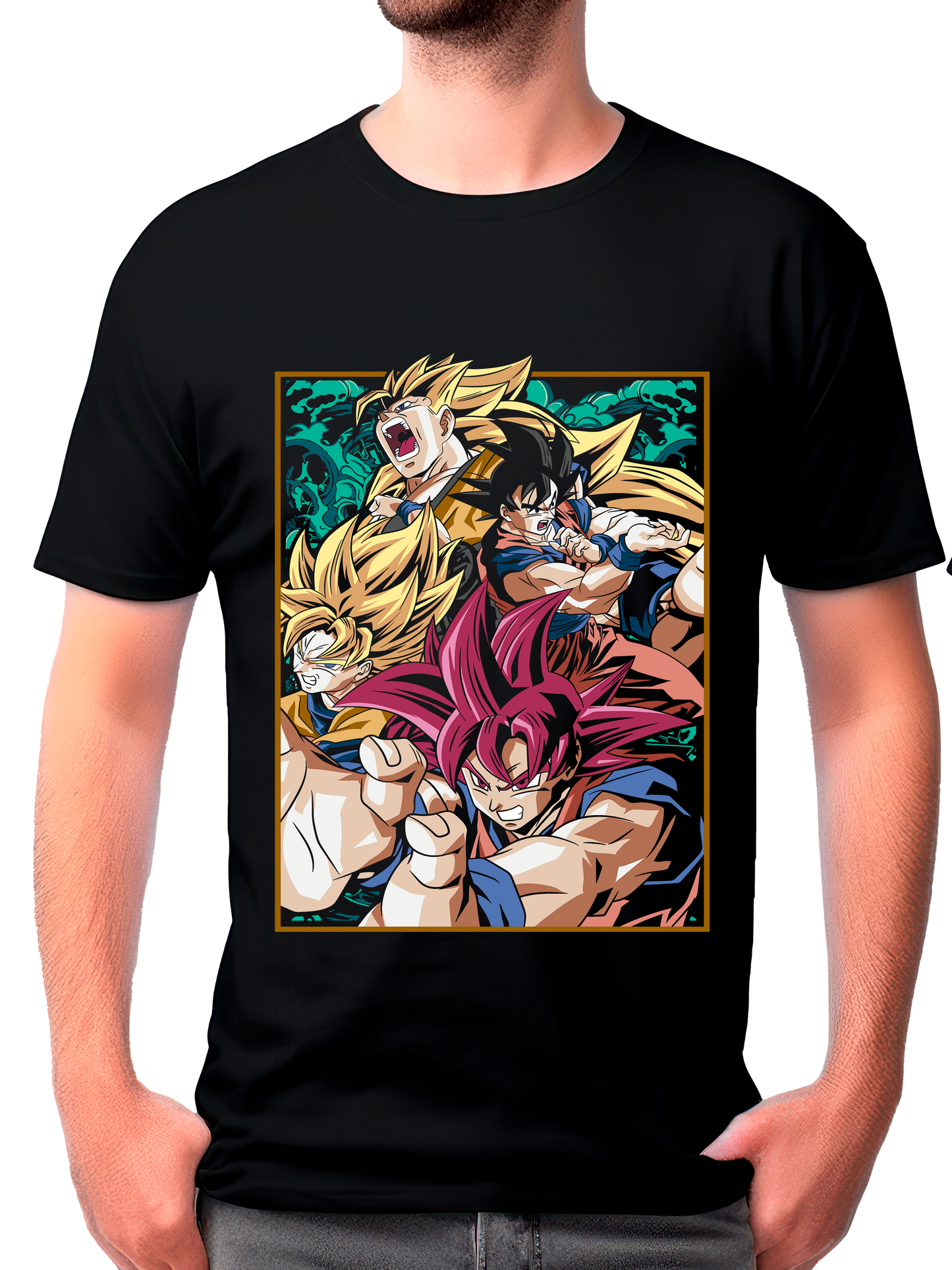 camisa goku (dragon ball z)