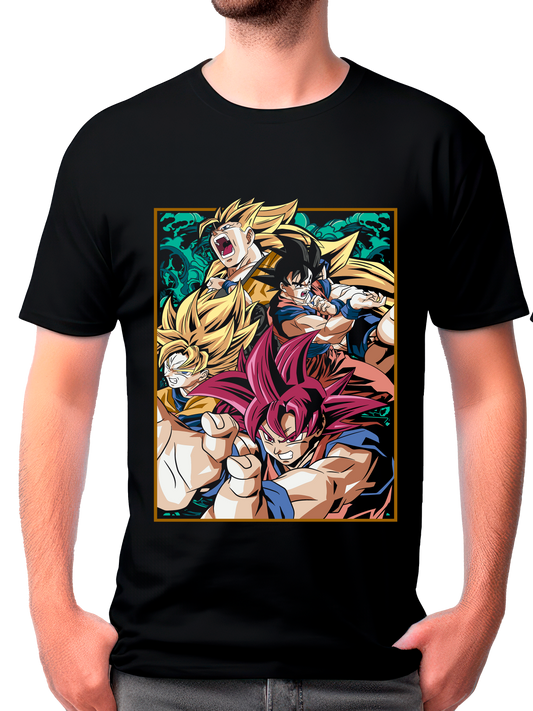 camisa goku (dragon ball z)