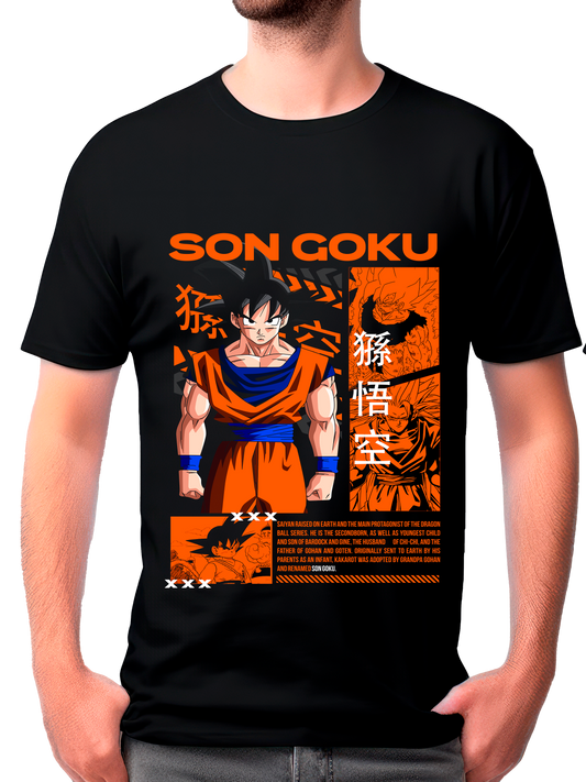 camisa goku (dragon ball z)