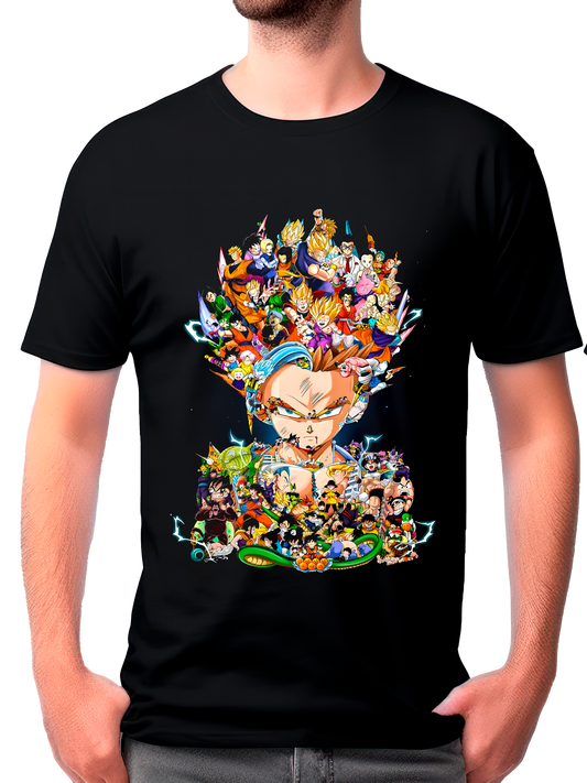 camisa gohan (dragon ball z)