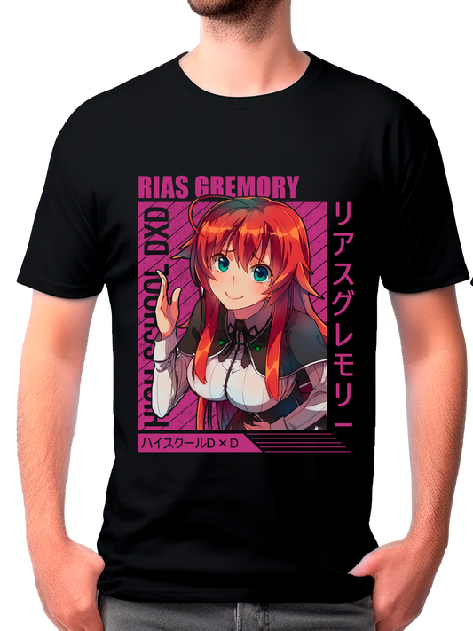 camisa rias gremory (high school dxd)
