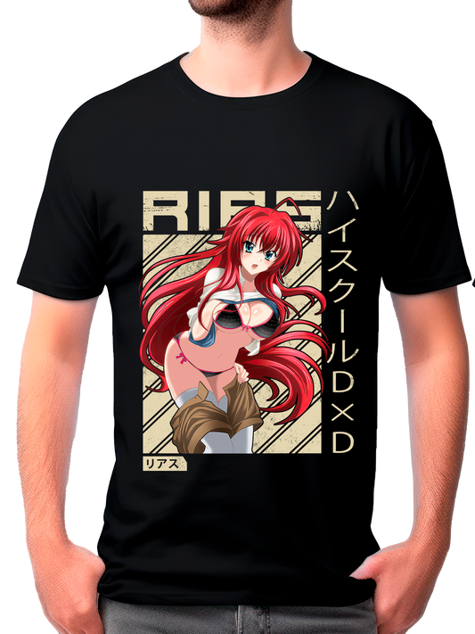 camisa rias gremory (high school dxd)
