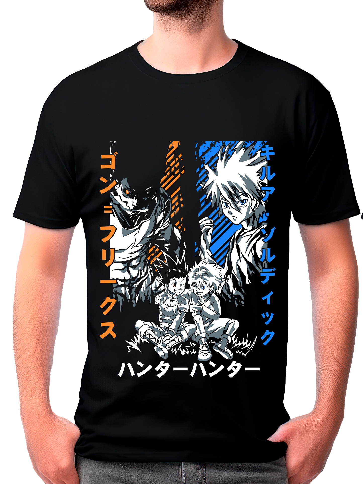 camisa gon y killua (hunter x hunter)