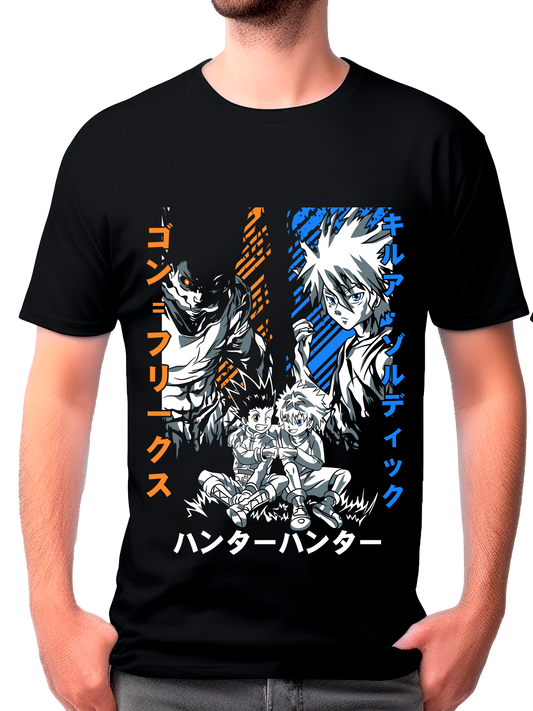 camisa gon y killua (hunter x hunter)
