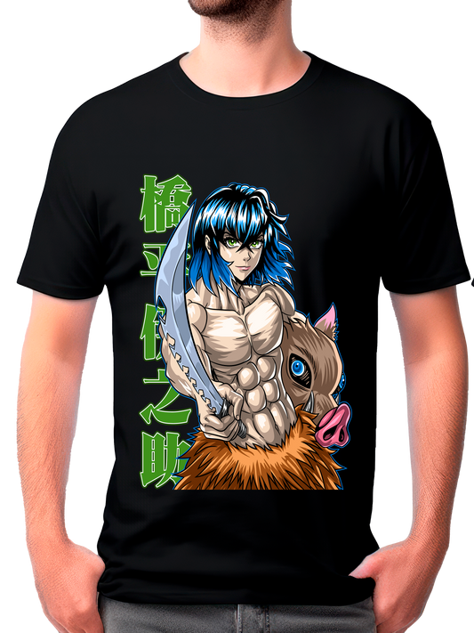 camisa inosuke (demon slayer)