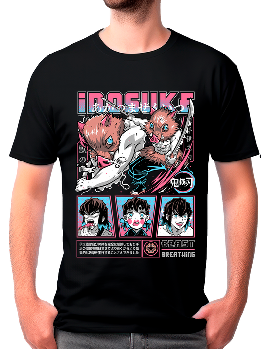 camisa inosuke (demon slayer)