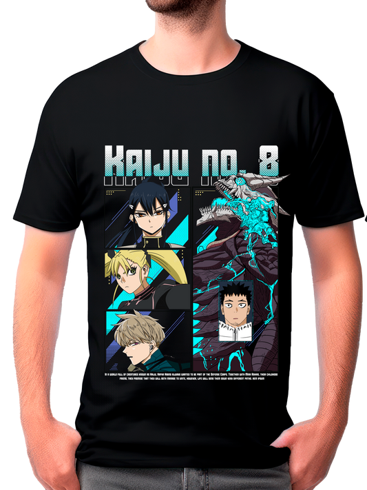 camisa kaiju numero  8