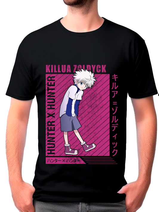 camisa killua (hunter x hunter)