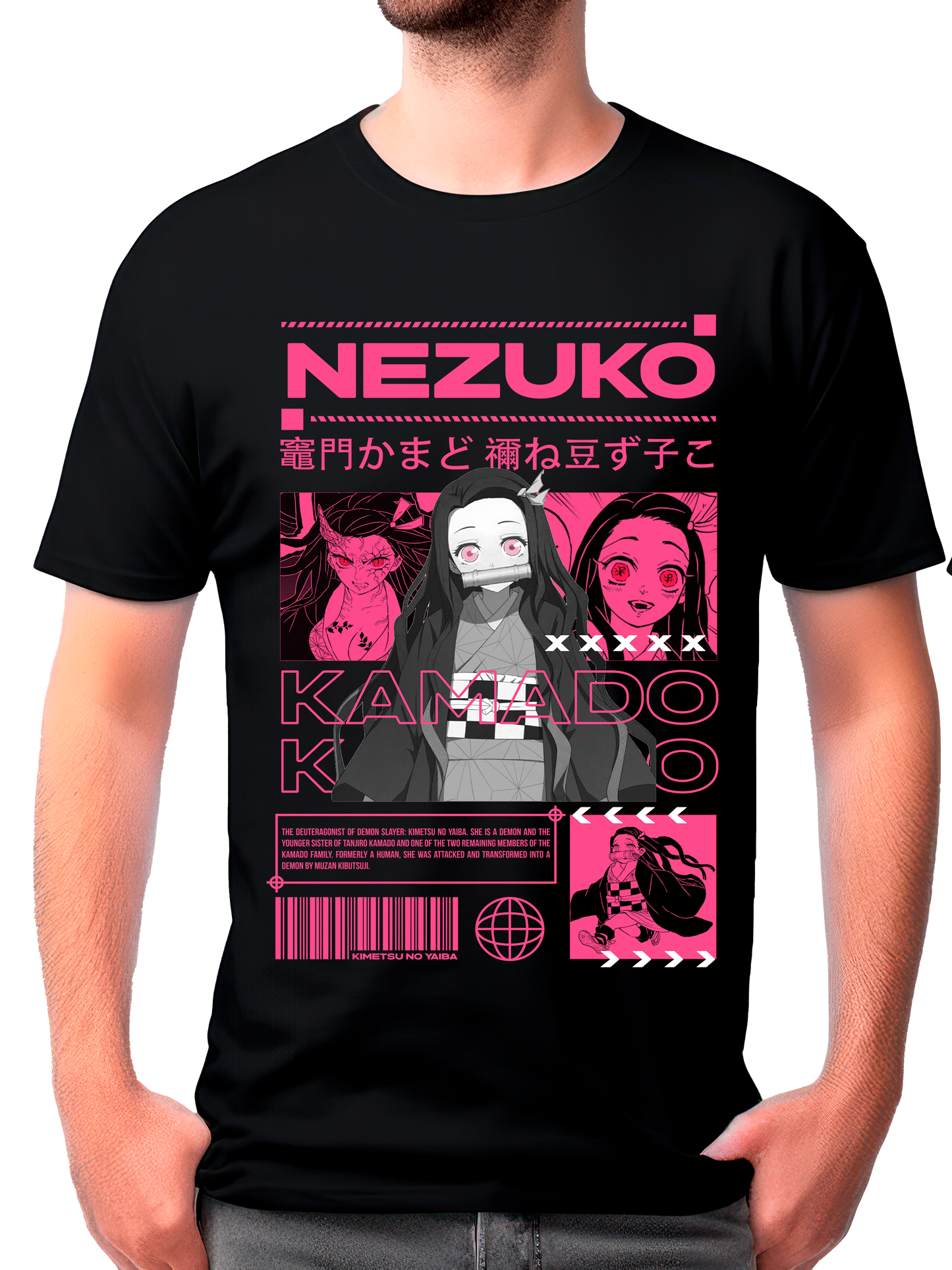 camisa nezuko (demon slayer)