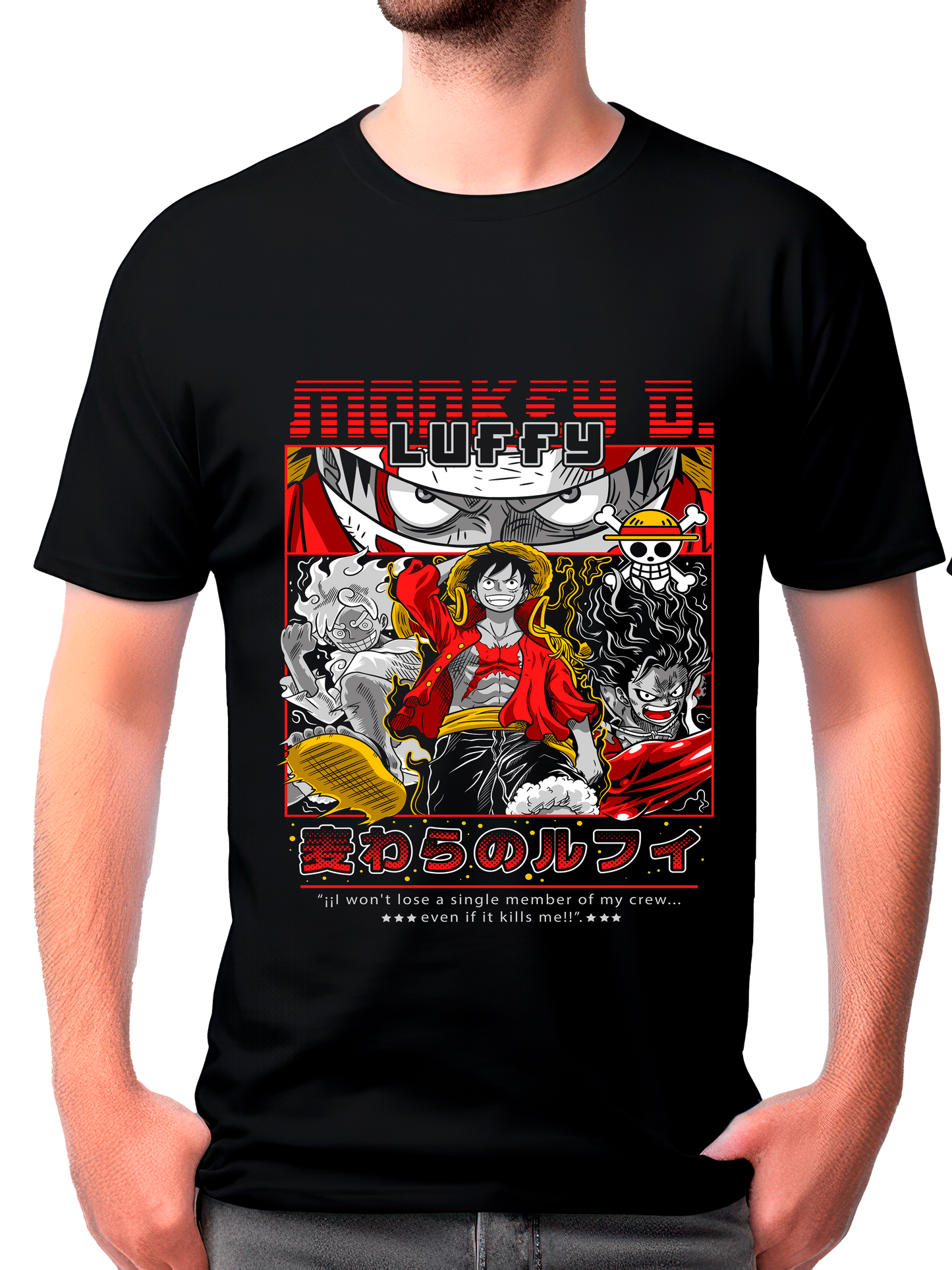 camisa luffy (one piece)