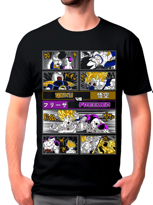 camisa goku,vegeta, Freezer (dragon ball z)