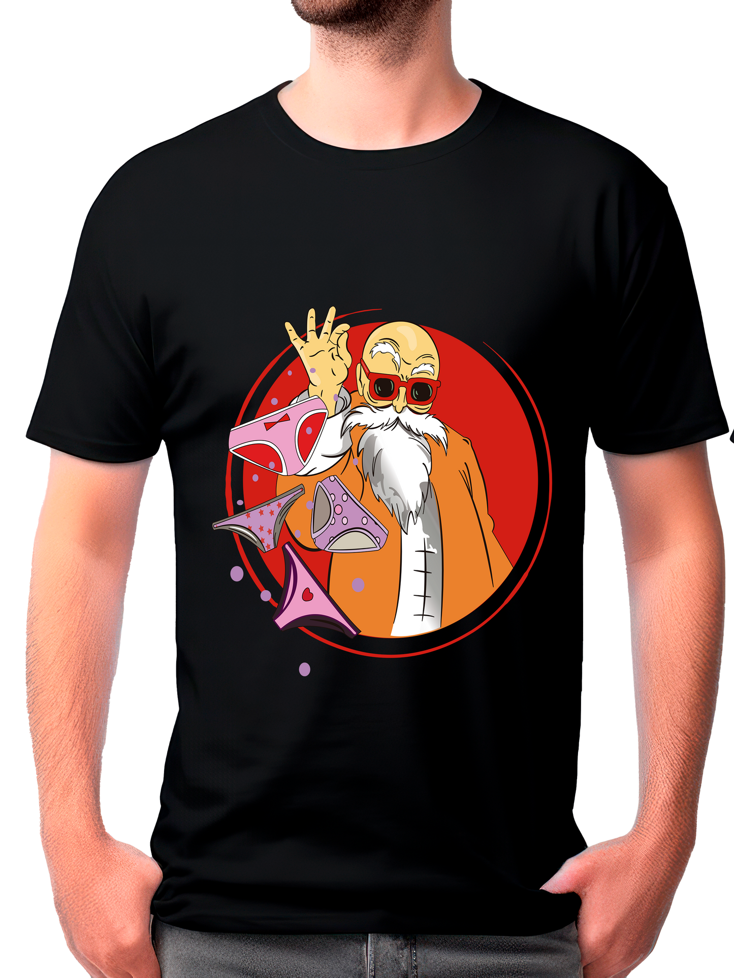 camisa maestro roshi (dragon ball z)