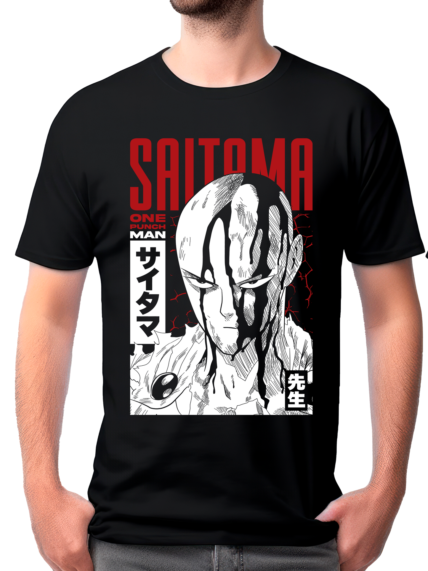 camisa saitama (one punch man)