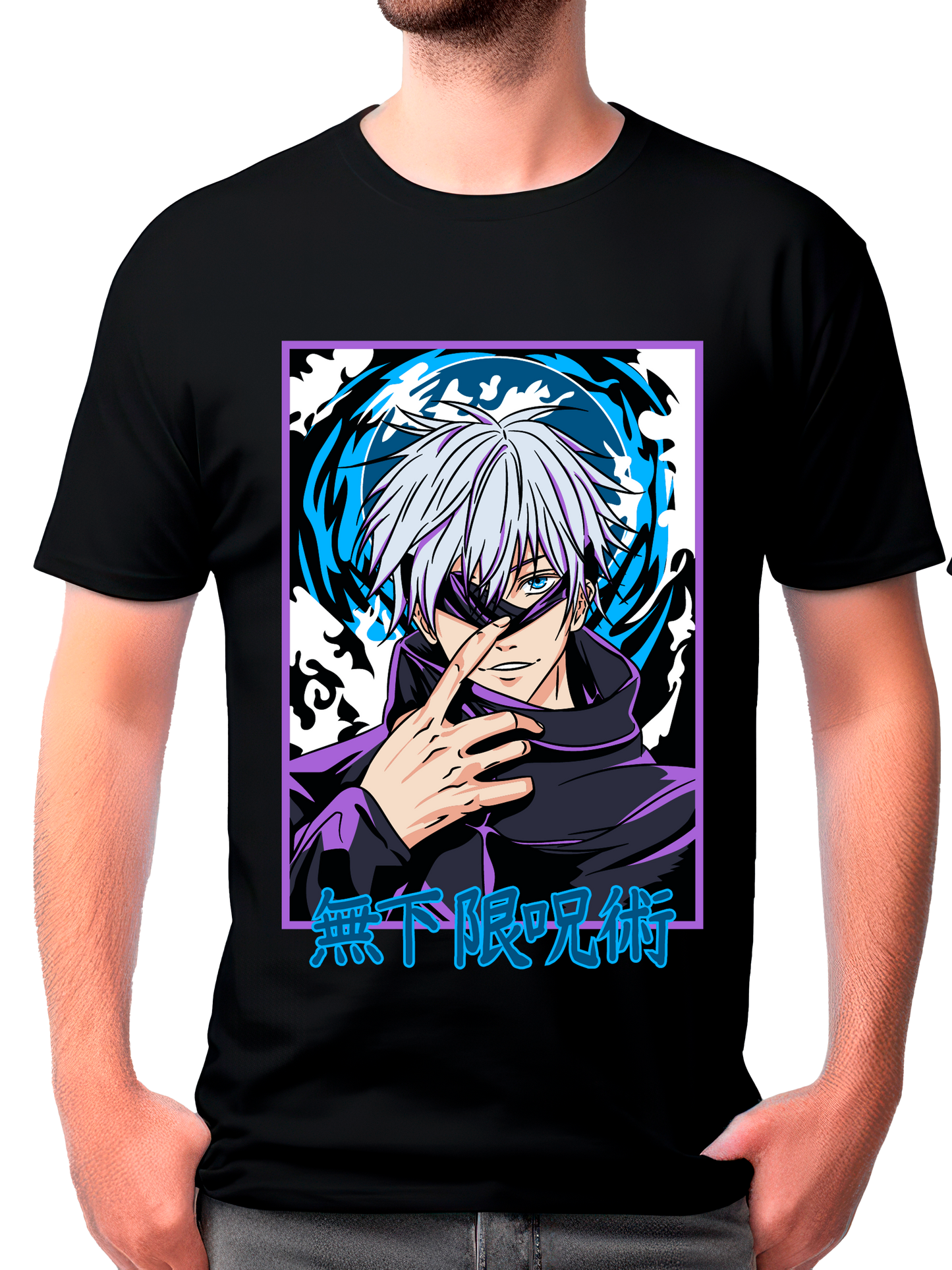 camisa satoru gojo (jujutsu kaisen)