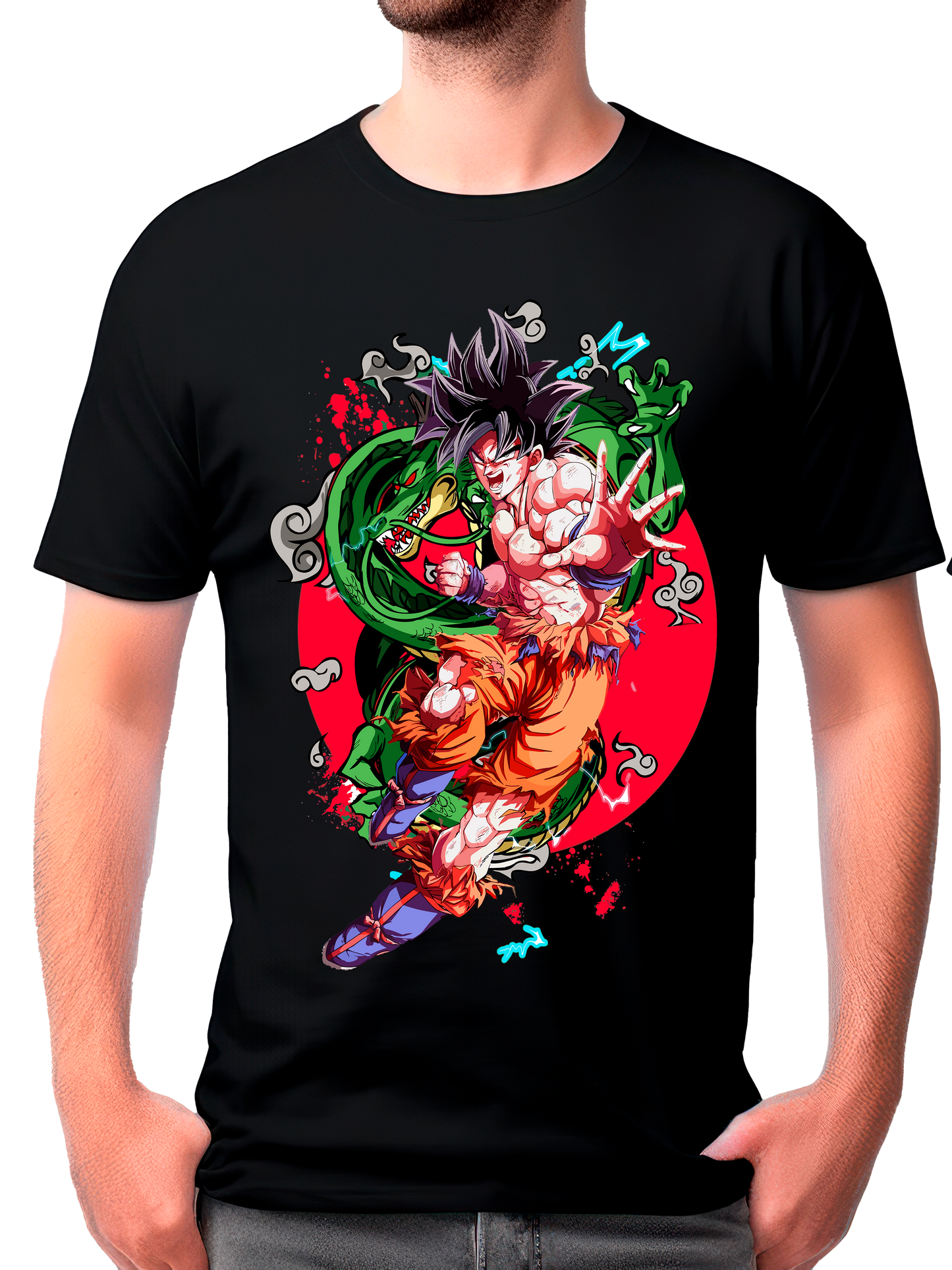 camisa goku (dragon ball z)