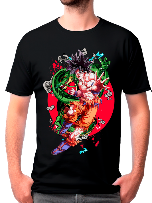 camisa goku (dragon ball z)