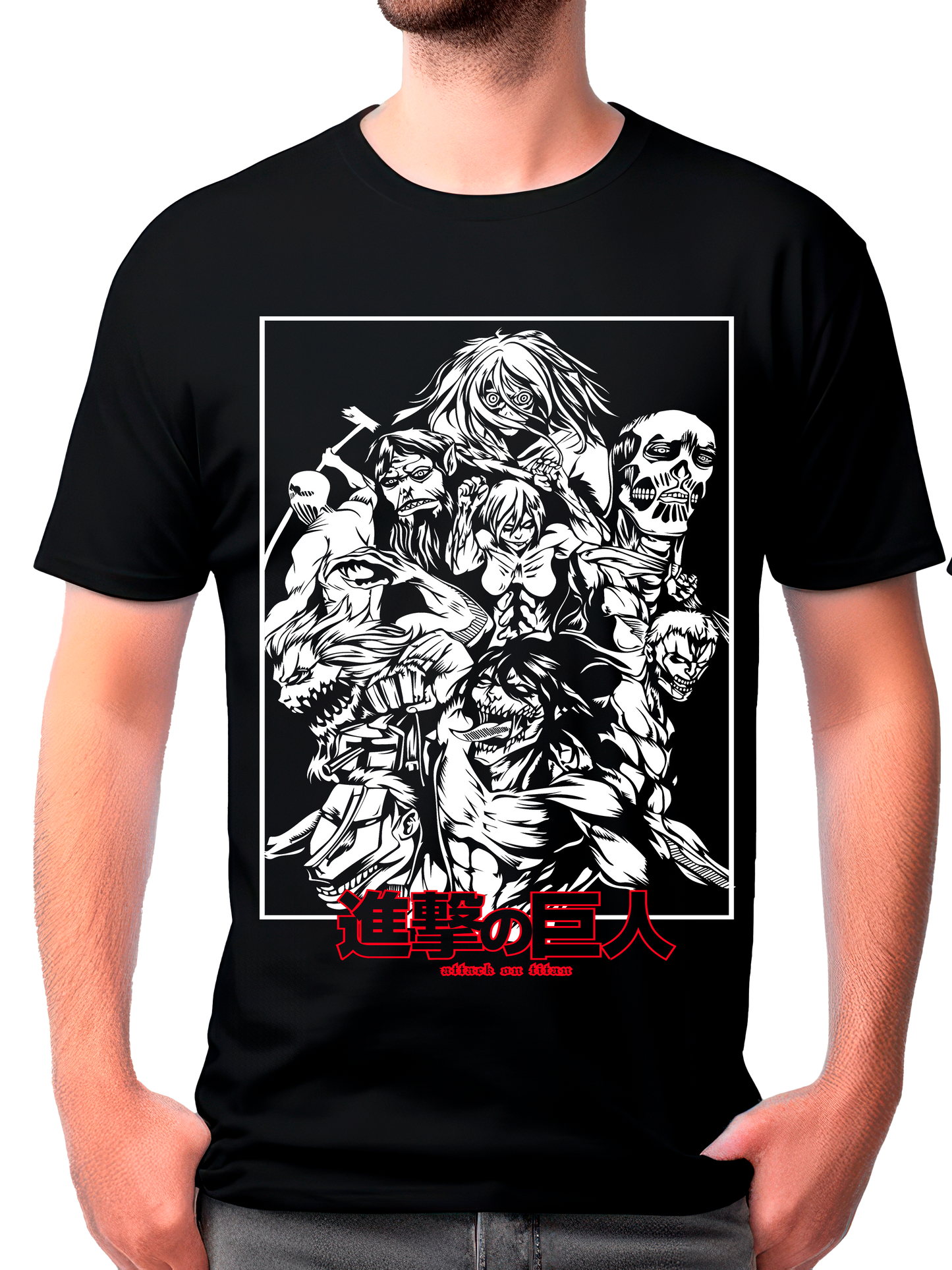 camisa Shingeki no Kyojin