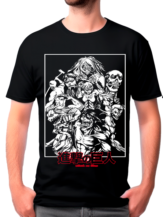 camisa Shingeki no Kyojin