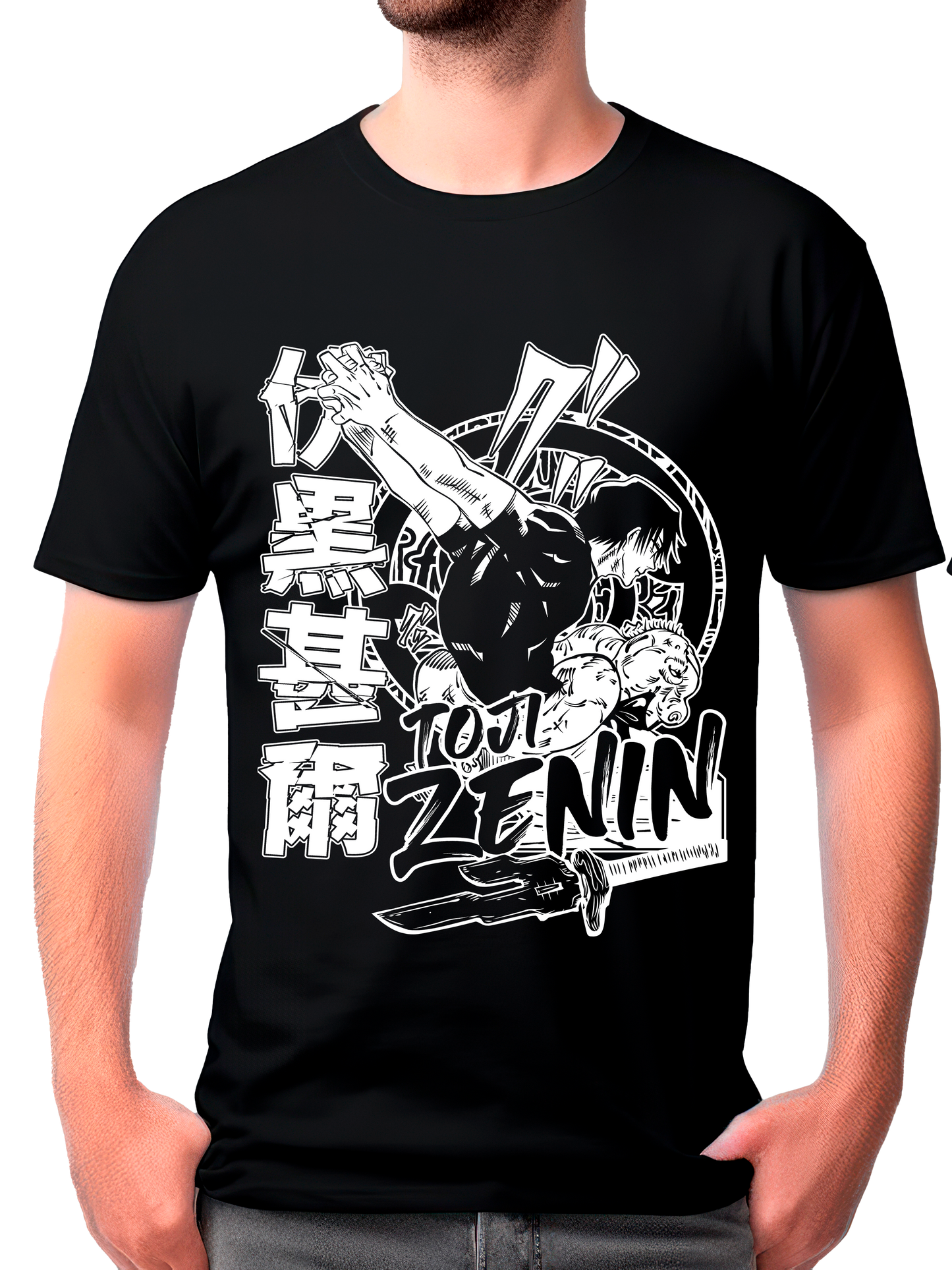 camisa toji fushiguro (jujutsu kaisen)