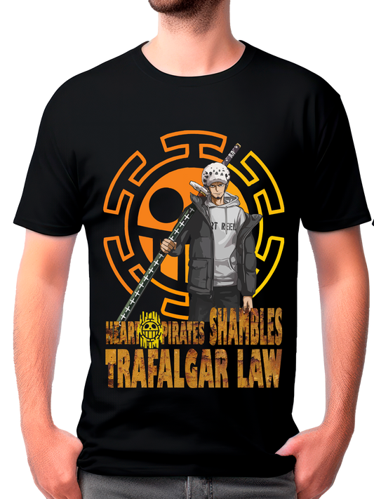 camisa trafalgar law (one piece)
